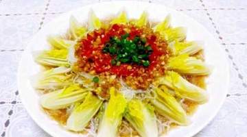蒜蓉娃娃菜:五块钱复刻餐厅招牌菜