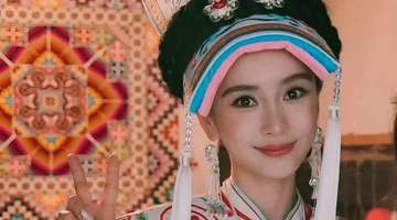 来羌寨偶遇Angelababy?她的民族风广告造型,网友看得直呼太惊艳