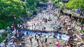 夏日遛娃新去处 海会钱家畈多元亲水活动邀你畅享清凉