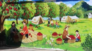 北京丰彩城市艺术季落地西庄店村 参与式艺术创作为乡村注入新活力