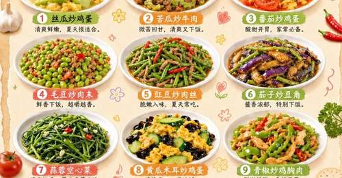 12道夏季应季炒菜,6-7月照着吃