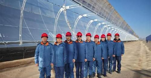 中广核工程EPC承建!全球开口最大8.6米熔盐槽式集热器中试平台完成技术验证