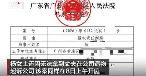 广州32岁程序员在家猝死案开庭,程序员妻子发声