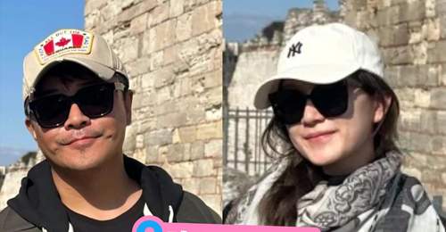 陈思诚和女友同游土耳其，阮巨依偎在男友怀里拍照，两人有夫妻相