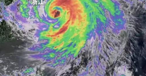 37公里时速冲来!13级巴威登陆玉环,最危险的雨却不在浙江