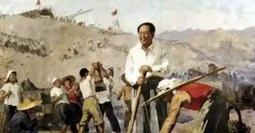 毛主席南泥湾视察将鸡架揣兜里彰显节俭精神