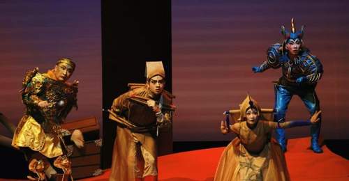 故宫家庭音乐剧《甪端》登清华 五场演出邀观众解锁国宝活化的舞台奇遇