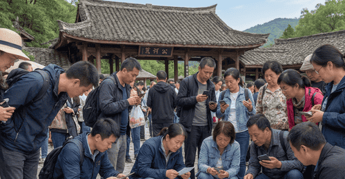 景区抓拍游客留影成生意 你会为纪念视频买单吗？