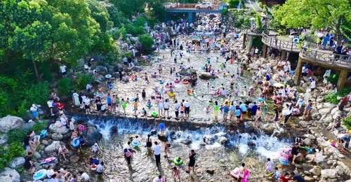 夏日遛娃新去处 海会钱家畈多元亲水活动邀你畅享清凉