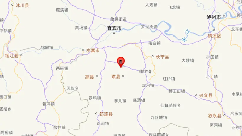 四川宜宾市高县发生5.5级地震 成都、重庆等地震感明显