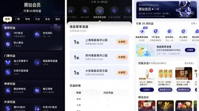 享VIP座席等专属速通福利!美团联合海昌多家景区推出暑期会员权益