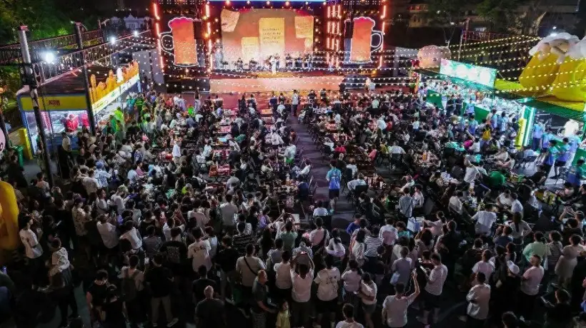 12个必打卡点!第36届青岛国际啤酒节青岛老城会场(大鲍岛)的夏日C位