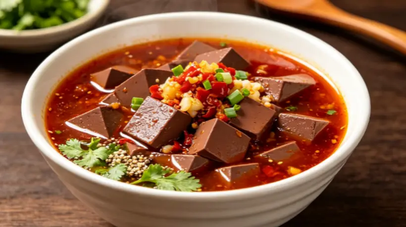 酸辣鹅血汤:一锅两宋风味的暖胃人间烟火