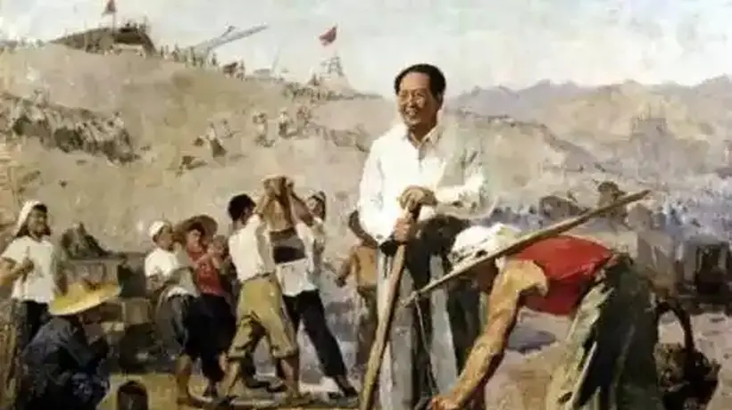 毛主席南泥湾视察将鸡架揣兜里彰显节俭精神