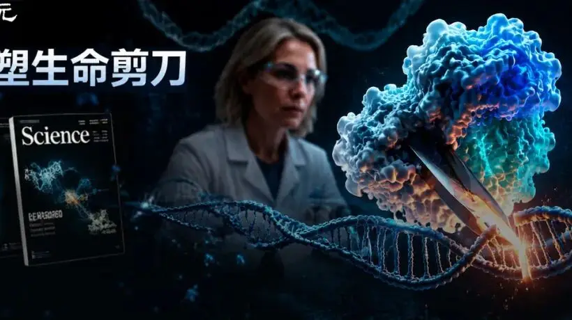 诺奖得主带AI现身，邀你见证基因剪刀精准度再升级