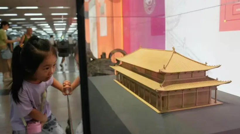 7月30日到北京西站 沉浸式逛金中都主题展 看古都昔日盛景