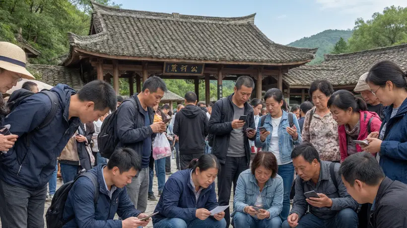 景区抓拍游客留影成生意 你会为纪念视频买单吗？