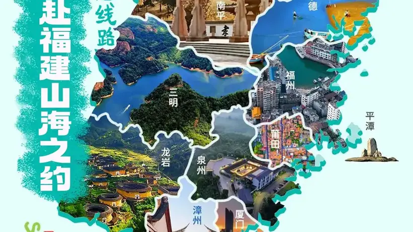 来福建参加多元夏日体验:山海漫步、古城尝鲜、土楼探秘、荷苑打卡