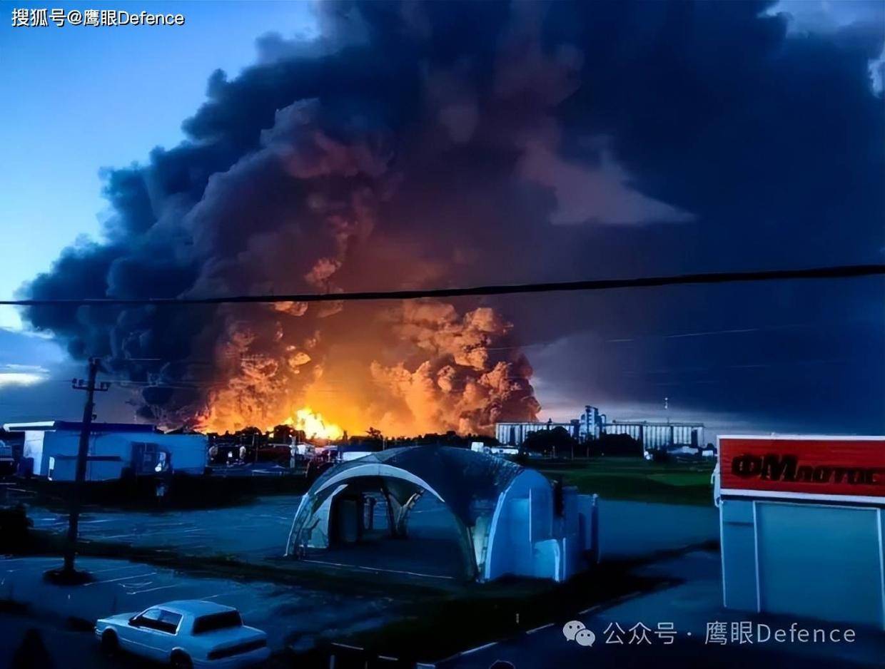 乌克兰今年已发射近4万架无人机！库班炼油厂被炸，宛若末日降临