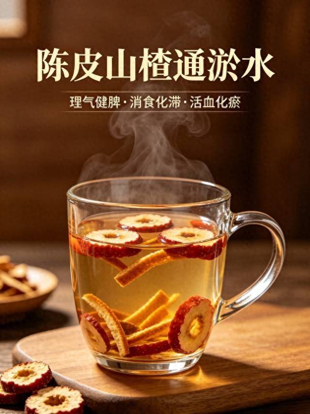 山楂配上它，排空一身淤堵！肚子平了，腰细了，推荐“通淤水”