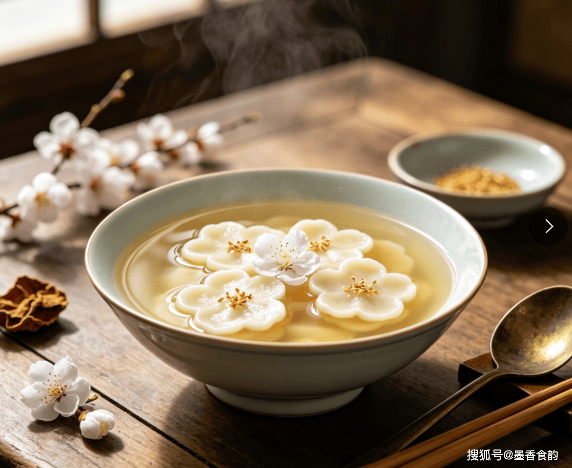 大夏天吃热汤面？南宋林洪这碗“梅花汤饼”改了改，比凉面还消暑