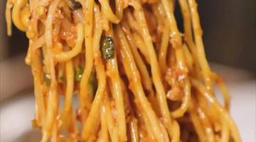 黄豆肉酱面!有了这个方法,轻轻松松在家就能搞定