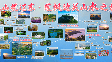 三山揽辽东・莲枫边关山水之旅 | 一条线串起鞍山、本溪、丹东，尽览辽东山岳雄秀奇幽