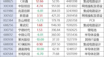 科技股盘中剧烈震荡 长鑫领涨带指数回升 多只龙头股跳水 沪深市场成交额冲高