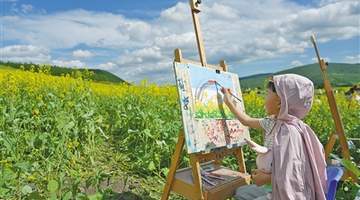兴安盟阿尔山夏日花海启多元文旅活动 游客沉浸式体验清凉赏花乐趣