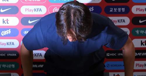 韩国主帅,辞职谢罪