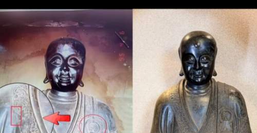 马未都回应“观复博物馆疑现失窃佛像”:两尊佛像有多处差异