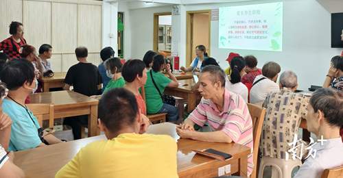 广州白云金沙街融合科普与民俗,为居民送上夏日养生指南