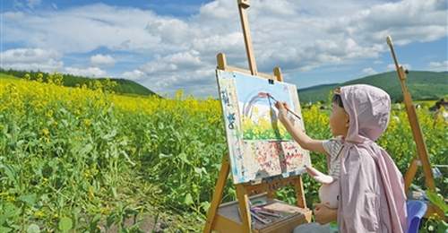 兴安盟阿尔山夏日花海启多元文旅活动 游客沉浸式体验清凉赏花乐趣