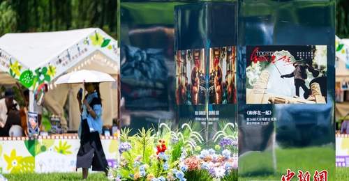 逛朝阳公园看百花展逛市集 影迷市民亲身解锁电影文化氛围