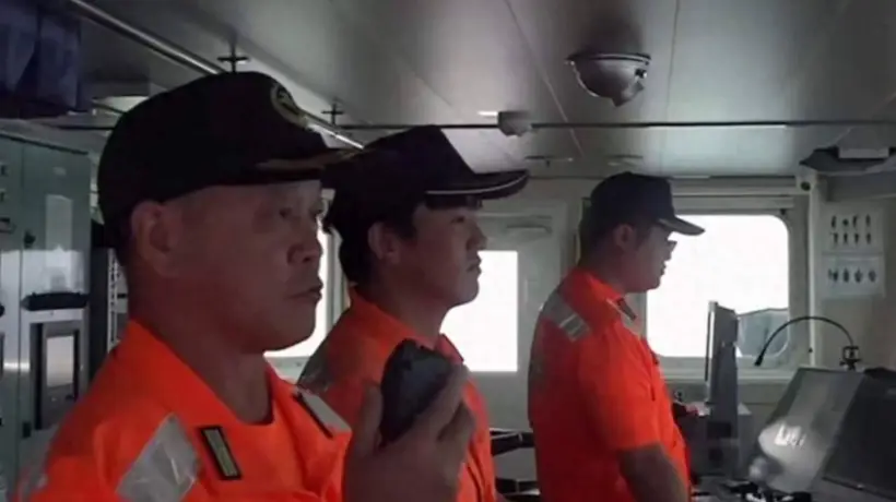 我舰奉命撞你舰?东沙爆发对峙,海巡舰直接冲向大陆海警船