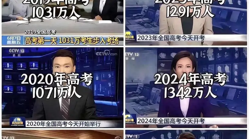 8年涨270万!高考人数暴涨引热议,网友:考大学不难,难的是就业