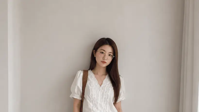 圆领赶紧收!三伏天这件上衣才是真显脸小,国字脸姐妹直接抄