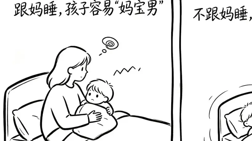 跟妈妈睡的孩子长大后有这些优势 家长别踩分床误区