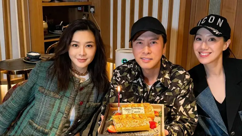 甄子丹63岁生日亲友派对嗨翻全场 关之琳惊喜到场助阵氛围超暖