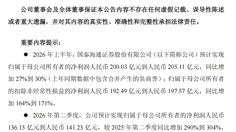 券业巨头,业绩创历史新高