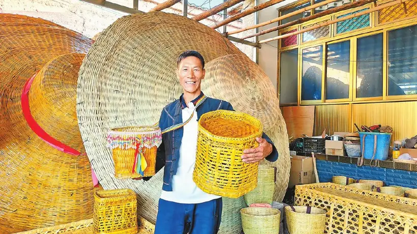 林间竹编焕新颜 巧手聚匠传艺引研学热