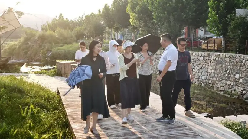 7月30日跟着北京市文旅局调研组逛平谷 体验乡村多元小而美文旅点位的实地调研之旅