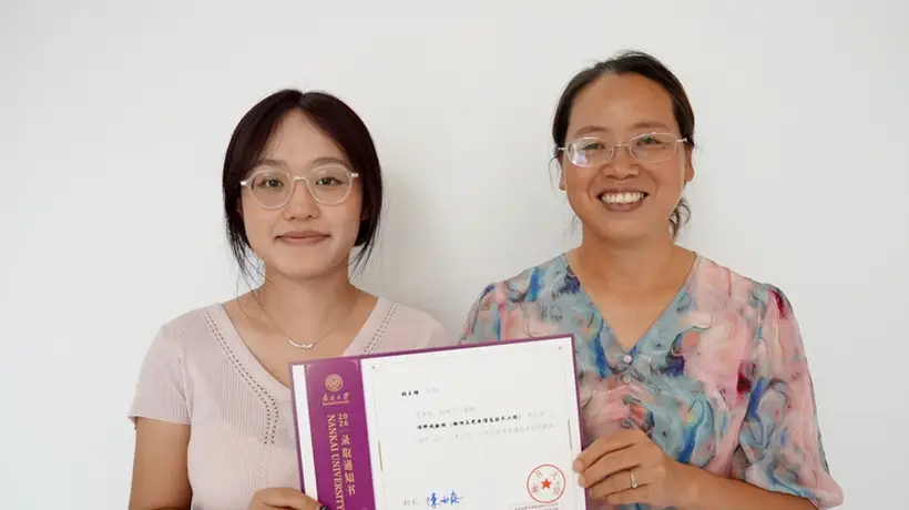 铜陵张王储感恩舅奶奶养育 以669分圆梦南开大学