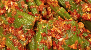 赣乡秋冬传统小菜,腌菜梗一口酸辣唤醒味蕾