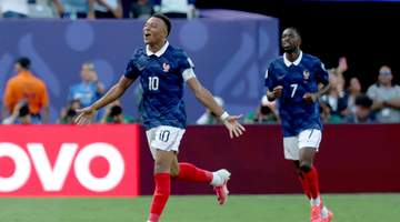世界杯-姆巴佩2球奥利塞2助 法国4前场各有收获3-0瑞典
