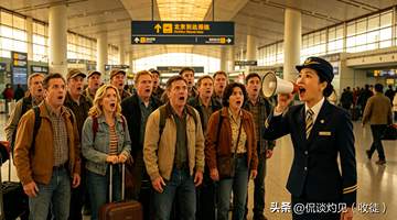 20人美国旅行团抵达北京机场,全员愣神,导游喊三次集合没人应声