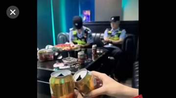 两民警在酒吧执勤视频被女子截图发布,配文“点了两个男模,好像很高冷”,贵州警方通报:恶意篡改画面原意,程某被行政拘留