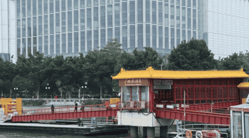 广州塔码头焕新回归 揭秘南越文化沉浸式游船“吉祥舫”