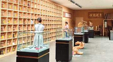 来洪山古村逛非遗香文化展 看琉璃工坊手作匠艺