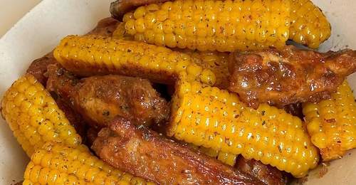 椒盐玉米鸡翅,外酥里嫩停不下嘴